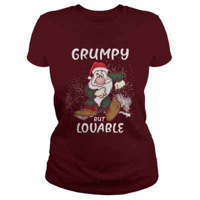 The Grumpy but louable christmas Ladies Tee