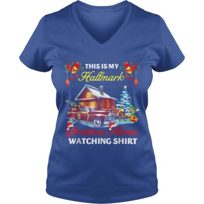 This Is My Hallmark Christmas Movies Watching VNeck