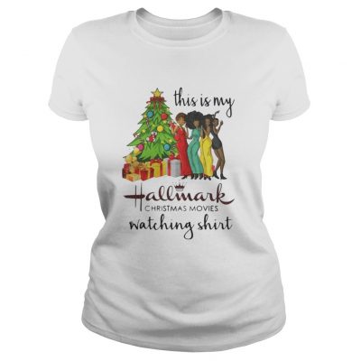 This is my Black girls hallmark Christmas movie watching Ladies Tee