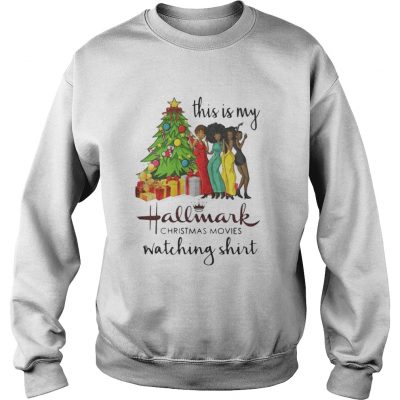 This is my Black girls hallmark Christmas movie watching Sweatshirt