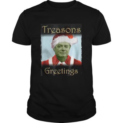 Treason Greeting Funny Santa Claus Christmas Guys