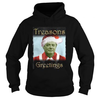 Treason Greeting Funny Santa Claus Christmas Hoodie