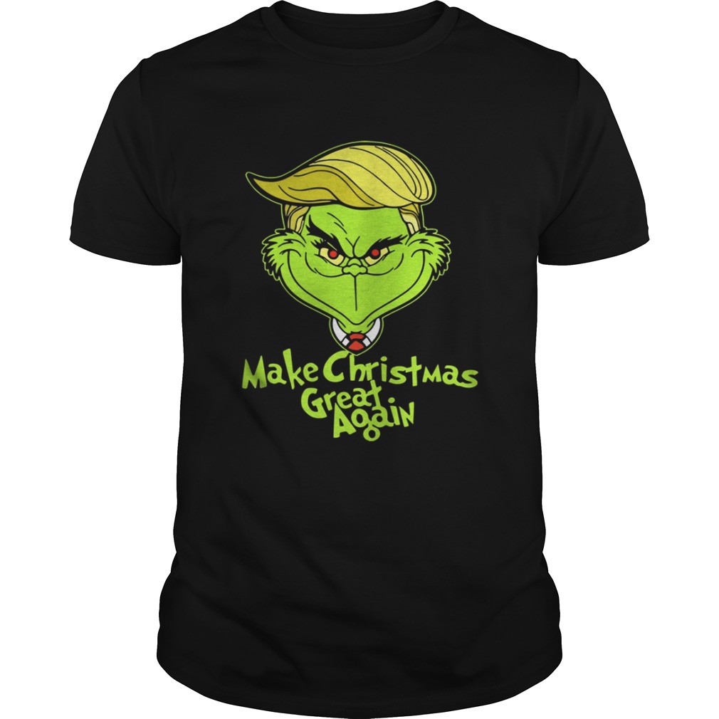 Trump Grinch Make Christmas Great Again Shirt