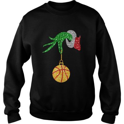 Twinkle Christmas Ball Basketball Sweatshirt