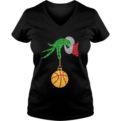 Twinkle Christmas Ball Basketball VNeck