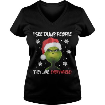 VNeck Grinch – I See Dumb People They Are Everywhere