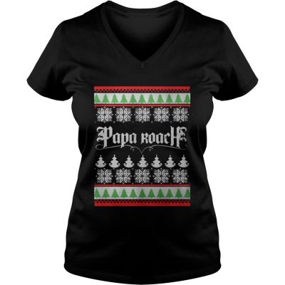 VNeck Papa Roach Christmas