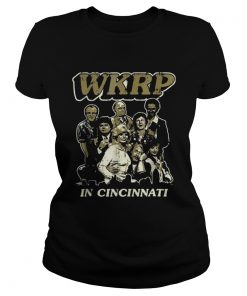 WKRP turkey drop in Cincinnati thanksgiving Ladies Tee