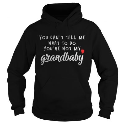 You can’t tell me what to do you’re not my grandbaby Hoodie