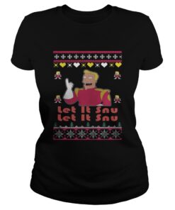 Zapp Brannigan – Let Is Snu Christmas Ladies Tee