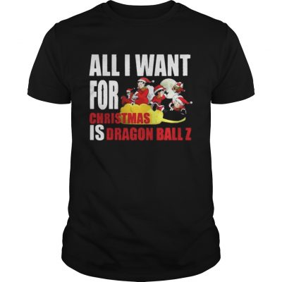 Guys All I For Christmas Is Dragon Ball Z