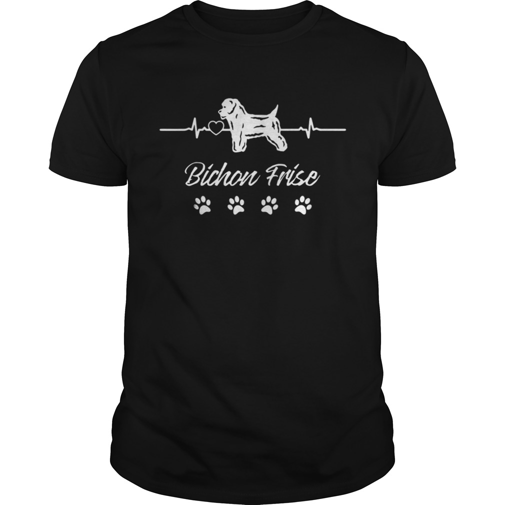 Bichon Frise Heartbeat shirt