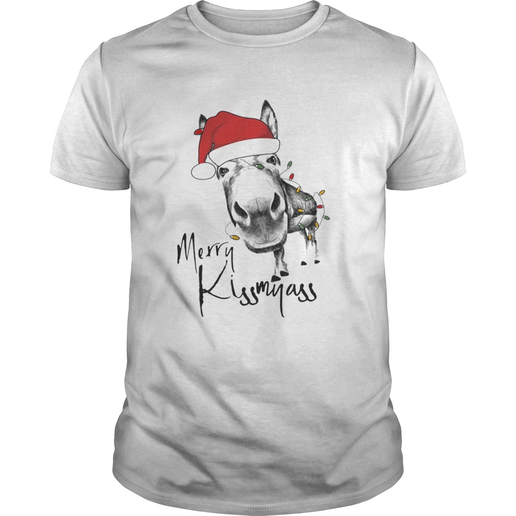 Donkey Merry Kiss My Ass Shirt