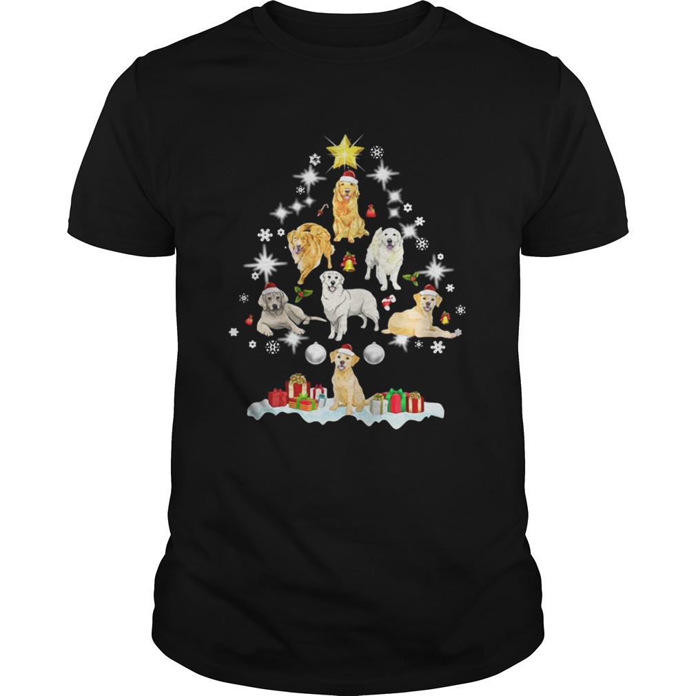 Golden Reflection Christmas Pine Shirt