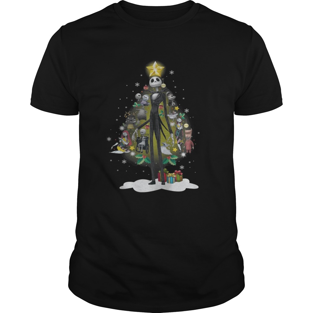 Jack Skellington Christmas Tree T-Shirt