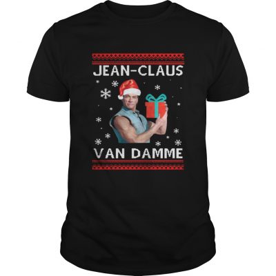 Guys Jean claus Van Damme Christmas sweat shirt