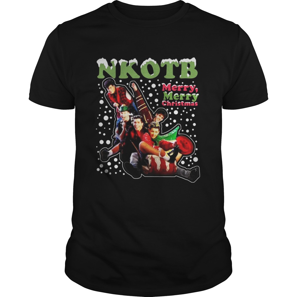 New Kids On The Block Merry Merry Christmas shirt