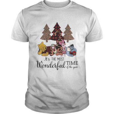 Guys Official Winnie the Pooh it’s the most wonderful time of the year shirt