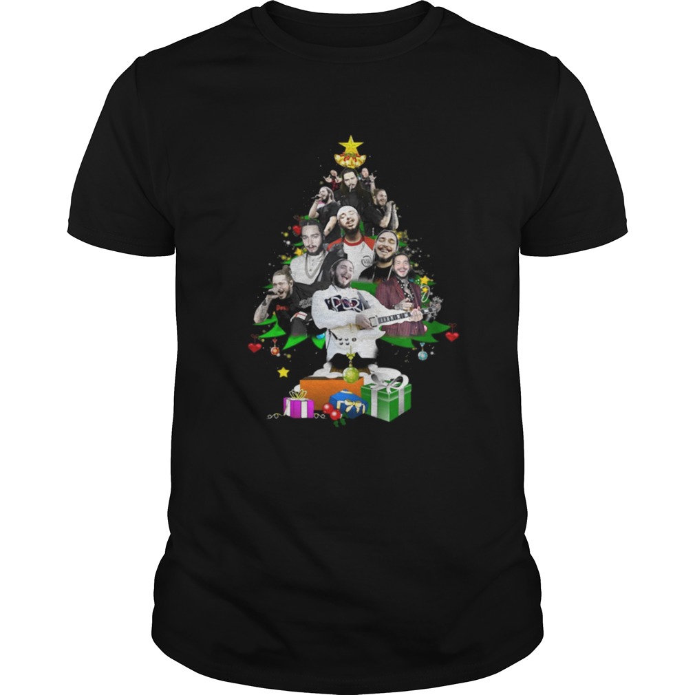 Post Malone Christmas Tree shirt