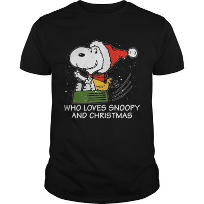 Guys Snoopy who loves Snoopy and Christmas