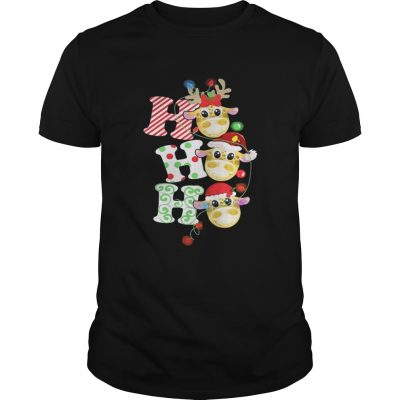 Guys The Giraffe Christmas ho ho ho shirt