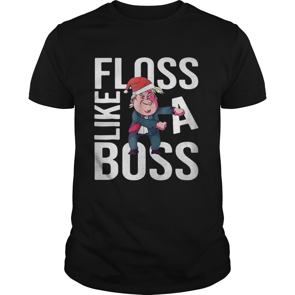 Trump Floss like a boss Chirstmas shirt