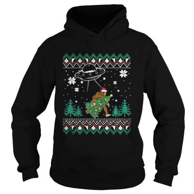 Hoodie Bigfoot Christmas Tree Bigfoot Decoration Christmas