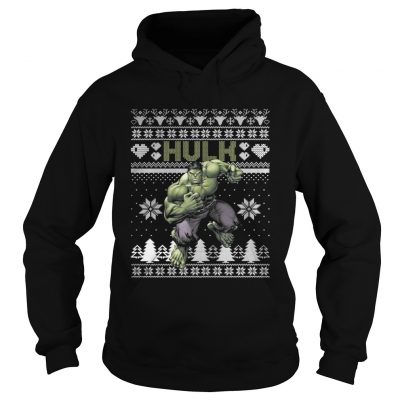 Hoodie Hulk Marvel ugly christmas