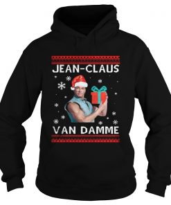 Hoodie Jean claus Van Damme Christmas sweat shirt