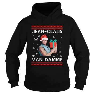 Hoodie Jean claus Van Damme Christmas sweat shirt