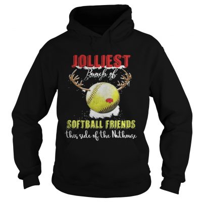 Hoodie Jolliest Bunch Of Softball Friends