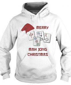 Hoodie Merry Mahjong Christmas shirt