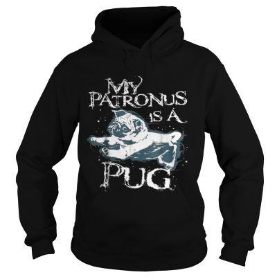 Hoodie My patronus is a pug shirt