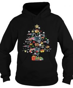 Hoodie New England Patriots Christmas tree