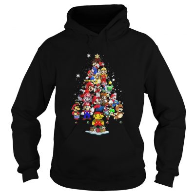 Hoodie Official Super Mario christmas tree