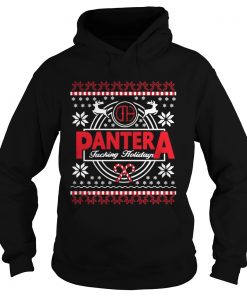 Hoodie Pantera fucking holidays ugly Christmas shirt