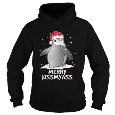 Hoodie Penguins Merry Christmas Merry Kissmyass