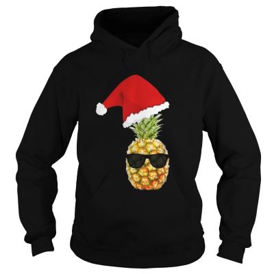 Hoodie Pineapple Santa Christmas