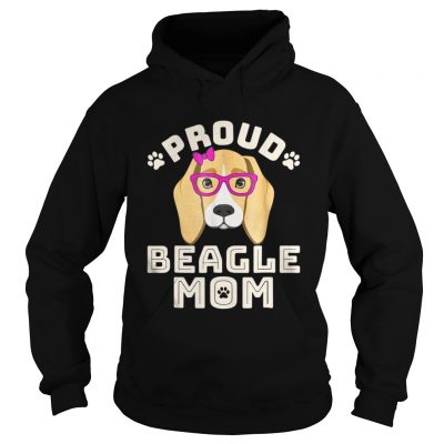 Hoodie Proud beagle mom dog shirt