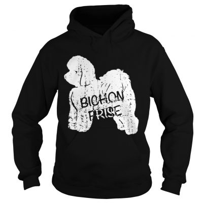 Hoodie Vintage Bichon Frise Dog Lover shirt