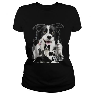 Ladies Tee Border Collie shirt