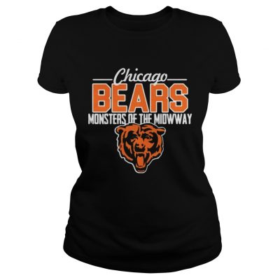 Ladies Tee Chicago Bears monsters of the midway tiger