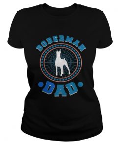 Ladies Tee Doberman Dad Tee shirt