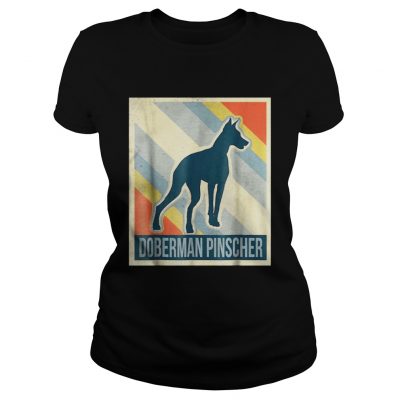 Ladies Tee Doberman Pinscher shirt