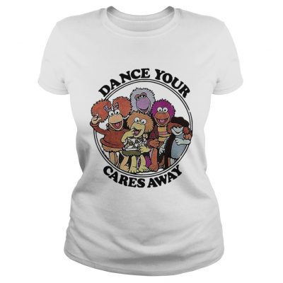 Ladies Tee Fraggle Rock dance your cares away shirt