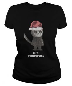 Ladies Tee Jason Voorhees – It’s Christmas Shirt