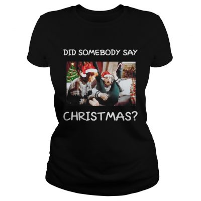 Ladies Tee Jim Carrey Dumb Did somebody say Christmas Tshirt