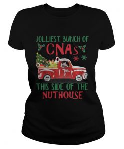 Ladies Tee Jolliest Bunch of CNAs This Side of The Nuthouse