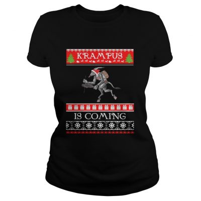 Ladies Tee Karampus is Coming Shirt