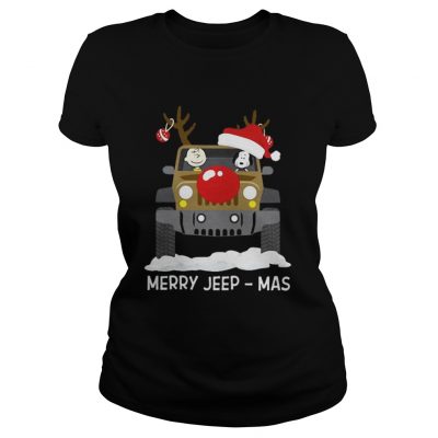 Ladies Tee Merry Jeep mas